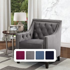 Society Den Teagan Accent Chair, Assorted Colors