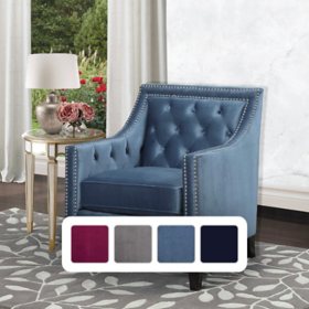 Society Den Teagan Accent Chair, Assorted Colors