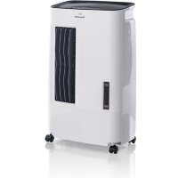 Honeywell 176 CFM Indoor Evaporative Air Cooler (Swamp Cooler) with Remote Control - White/Gray