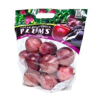 Plums, 3 lbs.  BJ's Wholesale Club