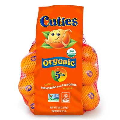 Organic Clementine Mandarins, 5 lbs. Sam's Club