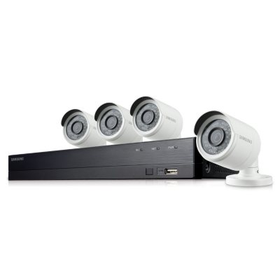 Samsung 8-Channel 1080p HD Security System with 1TB Hard Drive, 4 1080p  Outdoor Bullet Cameras with 82' Night Vision - Sam's Club