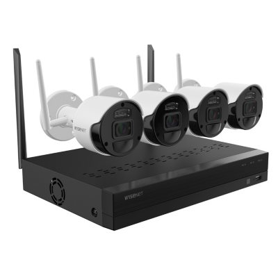 Wisenet-4 Channel 1080p Full HD NVR Surveillance System with 1TB Hard  Drive, 4- Wireless 1080p Indoor/Outdoor Cameras - Sam's Club