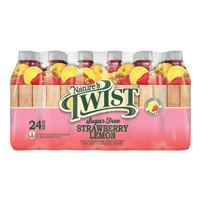 Nature's Twist Sugar-Free Strawberry Lemon (16.9 fl. oz., 24 pk.)