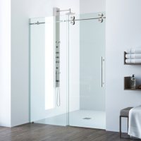 Vigo Elan Adjustable Frameless Sliding Shower Door