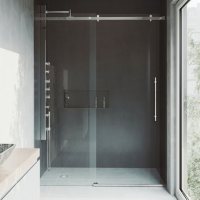 Vigo Luca Adjustable Frameless Sliding Shower Door