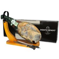 Monte Nevado Grass Fed Iberico Ham Shoulder and Carving Kit, Delivered to your doorstep
