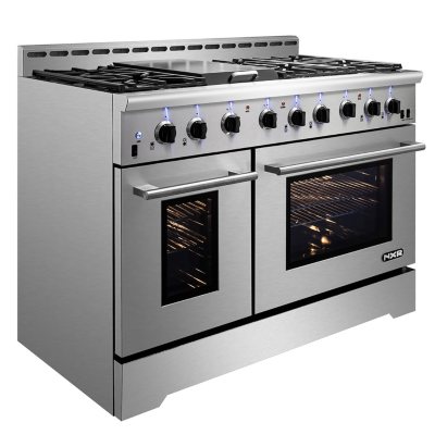 PRO Cooktop- Stainless Steel 6 German sealed burner with heavy duty cast  iron grates