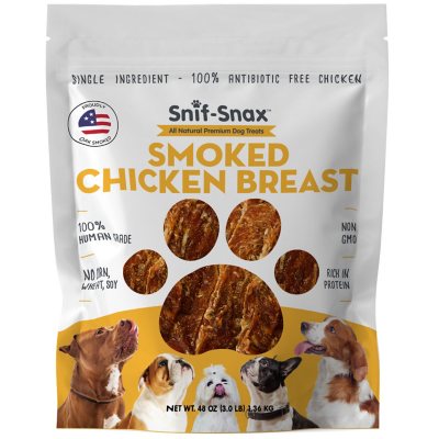 Snif-Snax Smoked Chicken Breast Dog Treats (3 lb.) - Sam's Club