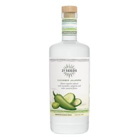 21 Seeds Cucumber Jalepeno Infused Blanco Tequila (750 ml)