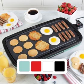 Dash Everyday Nonstick Electric Griddle, Choose Color