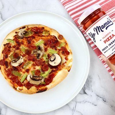  Keto Classic Pizza Sauce by Yo Mama's Foods – Pack of (4) - No  Sugar Added, Low Carb, Vegan, Gluten Free, Paleo Friendly, and Made with  Fresh Non-GMO Tomatoes! 