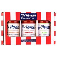 Yo Mama's Foods Low-Carb Italian Pasta Sauce Gift Box  (25 oz., 3 pk.)