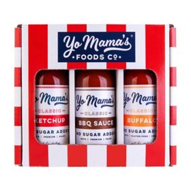 Yo Mama’s Foods Keto Condiments Variety Pack, 42oz.