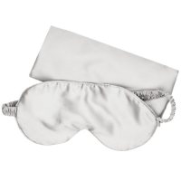 Satin Beauty Pillowcase and Eye Mask Set, Choose Color and Size