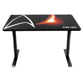 Arozzi Arena Leggero Compact Gaming Desk Star Trek Edition