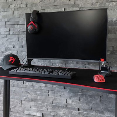  Arozzi Arena Ultrawide Curved Gaming and Office Desk