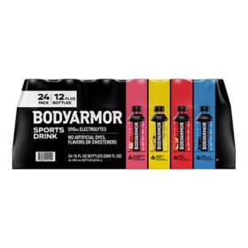 BODYARMOR Sports Drink Variety Pack 12 fl. oz., 24 pk.