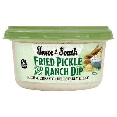 Taste Of The South Fried Pickles Buttermilk Ranch Dip 24 Oz Sam S Club