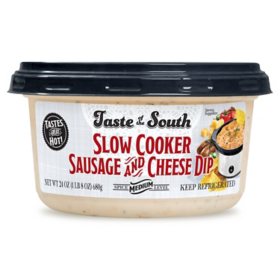 Taste of the South Slow Cooker Sausage and Cheese Dip (24 oz.)