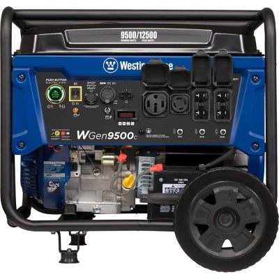 Westinghouse WGen9500c 12500 Watts Remote Electric Start Portable Gas Generator