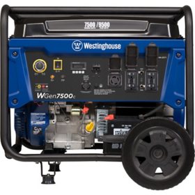 Westinghouse WGen7500c 9500 Watts Remote Electric Start Gas Portable Generator