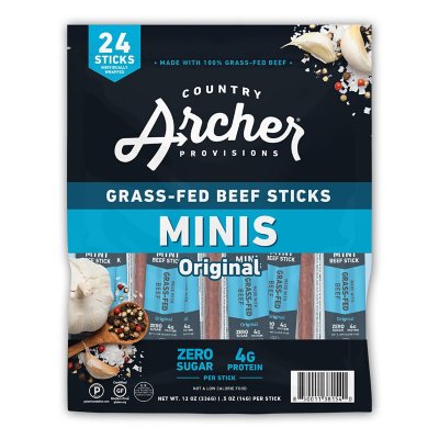 Country Archer Original Mini Beef Sticks ( oz, 24 ct.) - Sam's Club