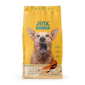 Jinx Grain Free Dry Dog Food Chicken, Sweet Potato & Carrot Recipe, 23.5 lbs.