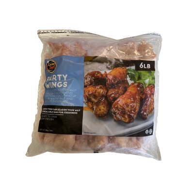 Individually Frozen Party Wings