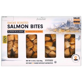 ArcticFish Smoke Roasted Salmon Bites, 16 oz.