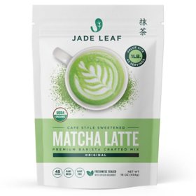 	Jade Leaf Matcha Organic Japanese Matcha Latte Mix, Powdered Tea (16 oz.)