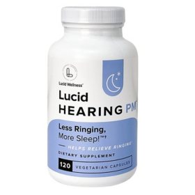 Lucid Hearing PM Melatonin Sleep and Tinnitus Aid 120 ct.