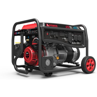 A-iPower Model SUA6900D, 6,900 Watt Dual Fuel Portable Generator, Powerful  274cc OHV 4-Stroke Engine - Sam's Club