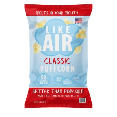 Like Air Puffcorn (Pancake) | 2 4oz Bags | 50 Calories Per Cup | Gluten  Free | Nothing Artificial