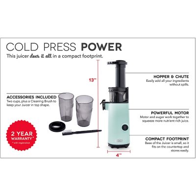 The Game-Changing 300W 3.5-inch Slow Cold Press Juicer Guide