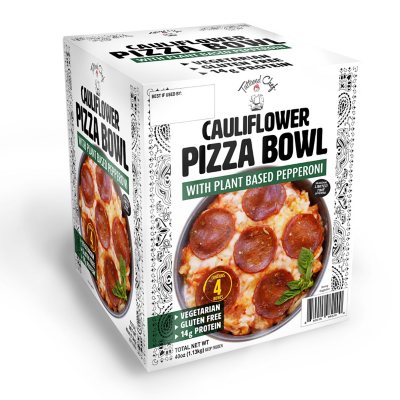 Tattooed Chef Cauliflower Pizza Bowl, Frozen (40 oz.) Sam's Club