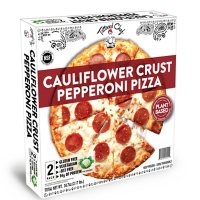 Tattooed Chef Cauliflower Crust Cheese Pizza with Plant Based Pepperoni