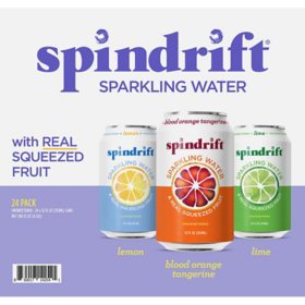 Kirkland Signature Sparkling Water, Variety Pack, 17 fl oz, 24 ct