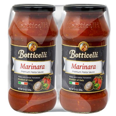 Botticelli Premium Marinara Pasta Sauce (24 oz., 2 pk.) - Sam's Club