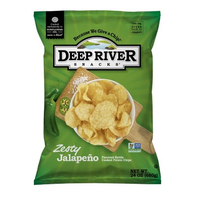 Deep River Jalapeno Kettle Chips (24 oz.) - Sam's Club