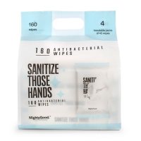 Mighty Good Sanitize Those Hands Antibacterial Wipes (40 ct., ea. 4 pk.)