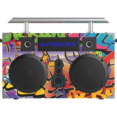 Bumpboxx Ultra Graffiti Retro Wireless Bluetooth Boombox