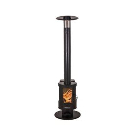 Even Embers Pellet Fueled Patio Heater with Cover