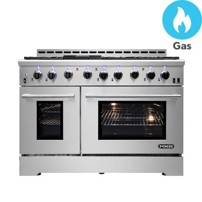 NXR 48 In. Freestanding Liquid Propane Range - Professional Style w/ Convection Oven