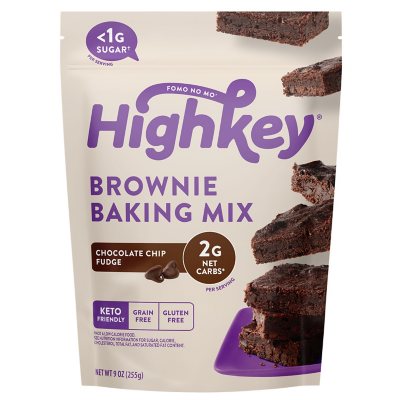 HighKey Chocolate Chip Fudge Brownie Baking Mix (9 oz.) - Sam's Club