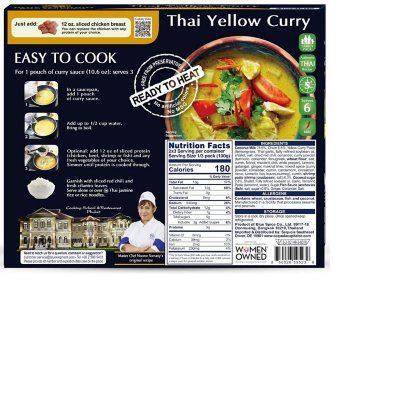 Blue elephant yellow curry sauce hot sale