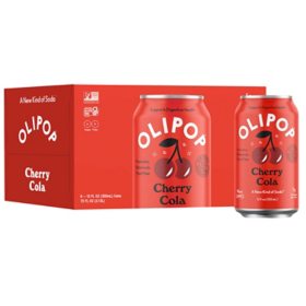 Olipop Cherry Cola, 12 fl. oz., 6 pk.