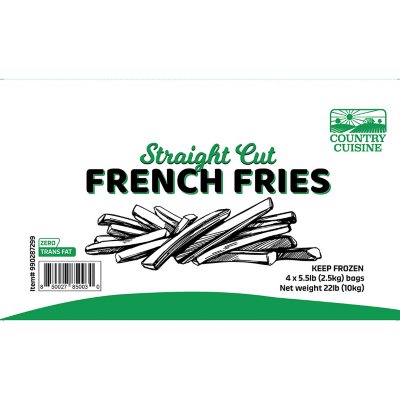 French Fries crinkle cut 1 kg - Riviera Maya Groceries