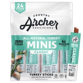 Country Archer Mini Rosemary Turkey Sticks (0.46 oz., 24 pk.)