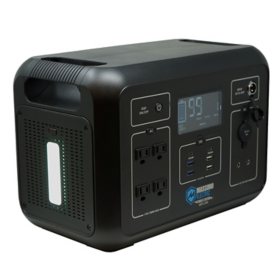 Massimo 1200W Portable Power Station Battery with AC/DC/USB Outlets